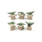 Happystore Oyuncak Baby Yoda Karakter Figür Seti 6'lı Baby Yoda