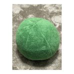 happyteks welsoft peluş yeşil top yastık kırlent dekoratif yılbaşı noel