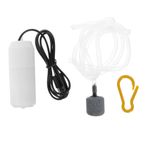 Happyyami 1 Takım Oksijen Pompası Küçük Akvaryum Pompası Su Tankı Akvaryum Ile Tüpü Taş Akvaryum Sessiz Akvaryum Pompası USB Akvaryum Pompası USB