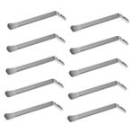 Happyyami 10 Parça lastik kolu bisiklet tamir kaşıkları metal kaşık lastik kaşık yastıklı şort bisiklet tamir araçları bisiklet lastiği açacağı yorulmak Levye şişe açacağı Paslanmaz çelik