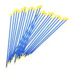 Happyyami 24 Adet yay ve ok Tam aksesuarlar Emiş kupalı ok uçları hedef okçuluk Okçu oyuncakları yay aksesuarları toplu ı pvc plastik Blue