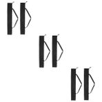 Happyyami 3 Takım Depolama Çantası Büyük Boy Şemsiye Çantası Plaj Şemsiyesi Çantası Çadır Çantası Tripod Çantası ıslak Şemsiye Kılıfı Şemsiye Tutucu Oxford Kumaş Black 2 Adet * 3