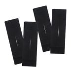 Happyyami 4 Beyzbol Eldiveni Kayışı Beyzbol Eldiveni Kremi Softbol Ekipmanları Beyzbol Aksesuarları Beyzbol Eldiveni Bandı Beyzbol Malzemeleri Eldiven Sarma Bandı Polyester Black