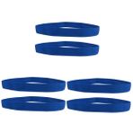 Happyyami 6 Adet spor LED buda mum atkı şişme havuz opaska dresowa bebek evi gitarları başörtüsü bandı yoga saç bantları koşu bandı kafa bandı egzersiz bandı ter emmek koşu ekipmanı Fitness