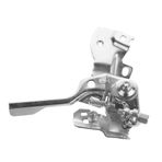 Happyyami Hız ayar braketi go kart kiti go kart gaz kablosu mini bisiklet için başparmak gazı F benzinli motor parçaları yağ tavası ısıtıcı mini bisiklet gaz kelebeği pompa aracı ütü Silver
