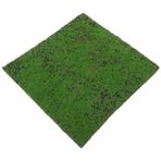 Happyyami Simüle Yeşil Duvar Yosunu 50x50 Siyah Kahve Sentetik Çim Yosun Mikro Peyzaj Dekoru Çim Servis Altlıkları Gerçekçi Çim Sahte Yeşil Liken Sahte Yosun Mat Plastik Suni Çim Yapay