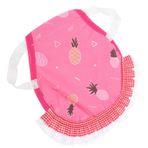 Happyyami Tank Üstleri tavuk önlüğü tavuklar için tavuk önlükleri baskılı tavuk eyeri Evcil Hayvan apron tavukların korunması için tavuk yeleği kümes kıyafetleri ayarlanabilir sele