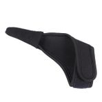 Happyyami Tek Parmaklı Eldivenler Siyah Eldivenler Bisiklet Eldiveni Balıkçılık Eldiveni Polyester Nemi Emen Ve Çabuk Kuruyan Örme Kumaş Kılıf Baş Parmak