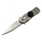 Haps Bugs Cravus Stres Çark Çakı Krom M8 15,5 cm - Gri