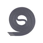 Hapshoe 110 cm 4 mm Koyu Gri Yuvarlak 1 Çift Ayakkabı Bağcığı