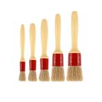 Hapshoe 5’li No: 6-8-10-12-14 Ayakkabı Yapıştırıcı Sürme Fırça Seti