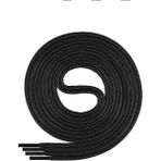 Hapshoe 60 cm 4 mm Siyah Yuvarlak 1 Çift Ayakkabı Bağcığı