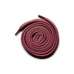Hapshoe Bordo 1 cm Kalınlığında 1 Çift Yassı Spor Ayakkabı Bağcığı