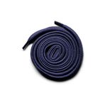 Hapshoe Lacivert 1 cm Kalınlığında 1 Çift Yassı Spor Ayakkabı Bağcığı
