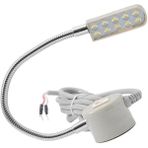 Hapshoe Makine Lambası Mıknatıslı Spiralli Dikiş Makinası LED Aydınlatma Lambası - Beyaz - 1 Adet