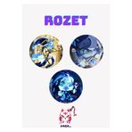 Hara Company Cookie Run Kingdom Oyunu Shadow Milk Oyun Rozet Seti (3’LÜ)