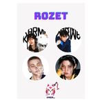 Hara Company Stray Kids Karma Albüm Rozet 4’lü Rozet v4