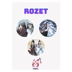 Hara Company The Untamed Webtoonu Wei Wuxian ve Lan Wangji Webtoon Rozet Seti 3’lü