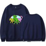 Harajuku Sweatshirt Sturniolo Triplets Sıcak Spor Giyim Moda Y2k Stil Retro Kazak (4 M)