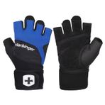 Harbinger sup35050560 Training Grip Wristwrap Fitness Eldiveni Mavi