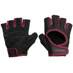 Harbinger Wmns Power Gloves Kadın Eldiven Siyah Bordo M