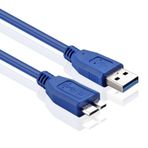 Hard Disk Kablosu USB 3.0 HDD Kablosu Yüksek Hızlı Kaliteli 1 mt