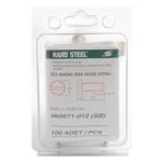 Hard Steel 060671-012 Düz Makine Siyah 100 Adet Ayak Vidası