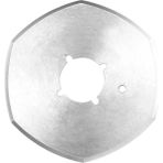 Hard Steel Bom80 Yuvarlak Kesim Motor 6 Köşe Bıçak
