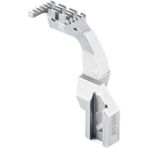 Hard Steel H390 / H1259 Siruba Reçme Etek Ön 5.6 mm Dişli