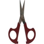 Hard Steel HS-1673 Plastik Saplı 5.37 inç 136.5 mm Eğri Nakış Makası