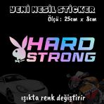 Hard Strong Sticker - Hologram Etiket Yapıştırma 2 Adet