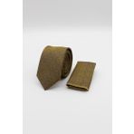 Hardal Desenli 6 Cm Kravat 1090245302_810