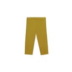 Hardal Kız Çocuk Düz Basıc Diz Altı Kapri 6 Yaş