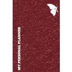 Hardcover Planner Notebook, Burgundy Color – Daily and Weekly Planning, Space for Notes, Elegant and Durable Design