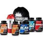 Hardline Nutrition Hardline Bcaa Fusion 500 gr + Burner + Cla One + Glucosamine Msm + Vitamin Mineral Kombinasyonu - Nar