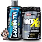 Hardline Nutrition Hardline Nox 2 + L-Carnitine Thermo Kombinasyonu - Yeşil Elma