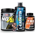 Hardline Nutrition Hardline Nox2 + L-Carnitine Thermo + Tribulus Kombinasyonu - Karpuz