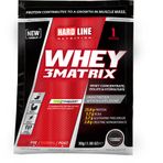 Hardline Nutrition Hardline Whey 3 Matrix Çilek 30 gr (Tek Kullanımlık) Protein Tozu