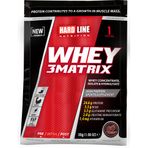 Hardline Nutrition Hardline Whey 3 Matrix Çilek 30 gr (Tek Kullanımlık) Protein Tozu