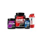 Hardline Nutrition Hardline Whey 3matrix 908 gr + Kreatin 300 gr + Bcaa 4:1:1 Atb6 120 Tablet Kombinasyonu - Muz
