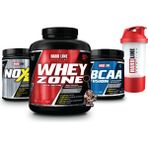Hardline Nutrition Hardline Whey Zone 2300 gr + Bcaa Fusion + Nox 2 Kombinasyonu - Çilek