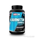 Hardline Nutrition L-Carnitine 500 mg Kapsül L-Karnitin Takviyesi – Enerji Artışı ve Yağ Yakımına Destek
