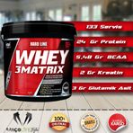 Hardline Whey 3 Matrix 4000 gr Çikolatalı