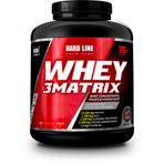 Hardline Whey 3Matrix Çilek Aromalı 2300 gr Protein Tozu