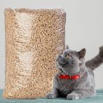 Hardwood Pelet Kedi Kumu %100 Doğal Çam Kedi Kumu 15 litre 10 Kg