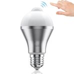 Hareket Sensörlü Ampul 9W E26 E27 13ft Akıllı PIR LED Ampuller Otomatik Açma Kapama Güvenlik Işıkları Dış Mekan Garajları, Ön Kapılar, Merdivenler Için LED Akıllı Ampul