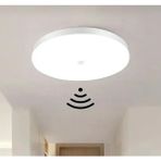 Hareket Sensörlü LED Armatür Aplik Lamba Avize Banyo Balkon Tuvalet Wc Koridor Otopark - Beyaz