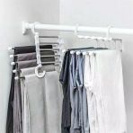 Hareketli Dolap İçi Pantolon Kr.at Şal Askı Sistemi Düzenleyici Katmanlı Askılık Organizer