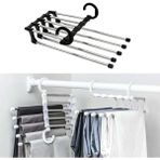 Hareketli Dolap Içi Pantolon Kravat Şal Askı Sistemi Düzenleyici Katmanlı Askılık Organizer GO50609999220