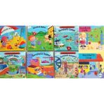 Hareketli Kitaplar / Bahçe - Park - Şehir - Tren - Liman - Lunapark - Kumsal - Inşaat